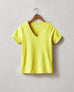 Women's Classic Cotton V-Neck Tee - Snake Eye